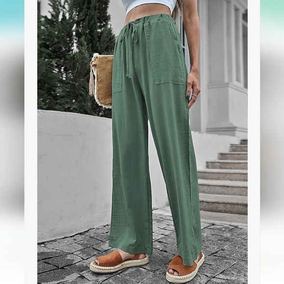 NWOT•Lightweight drawstring pants (XL) - Picture 4 of 10